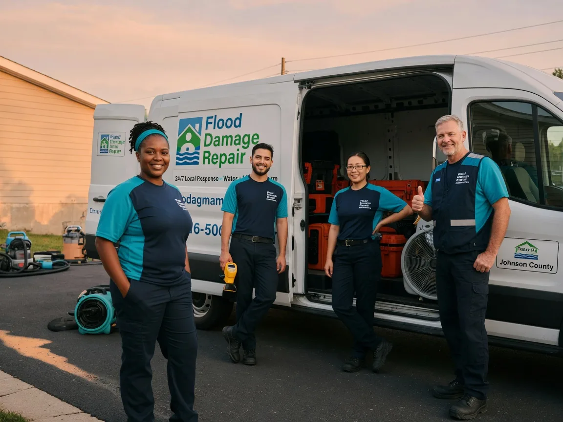 Water Damage Restoration company in Cornland, IL